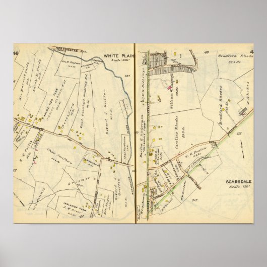 46-47ホワイトプレインズスカスルデール ポスター (正面)