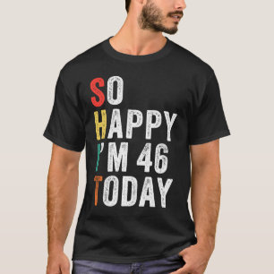 46 Today 46誕生日 Tシャツ