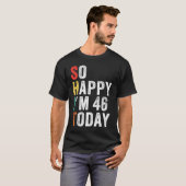 46 Today 46誕生日 Tシャツ (正面フル)