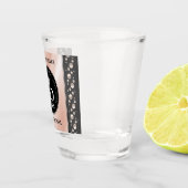 46thエレガントパールの結婚記念日お祝い ショットグラス (右)