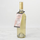 46thエレガントパールの結婚記念日お祝い ボトルネックタグ (アングル)