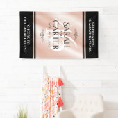 46thエレガントパールの結婚記念日お祝い 横断幕 (インサイチュ)