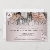 46th Anniversary Elegant Orchid Then And Now 招待状 (正面)