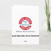 47おもしろい誕生日 カード (裏面)