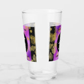 47エレガントアメジスト結婚記念日 タンブラーグラス (左)