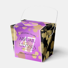 47エレガントアメジスト結婚記念日 フェイバーボックス