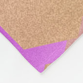 47エレガントアメジスト結婚記念日 フリースブランケット (角)