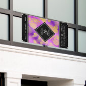 47エレガントアメジスト結婚記念日 横断幕 (ビルの外側)