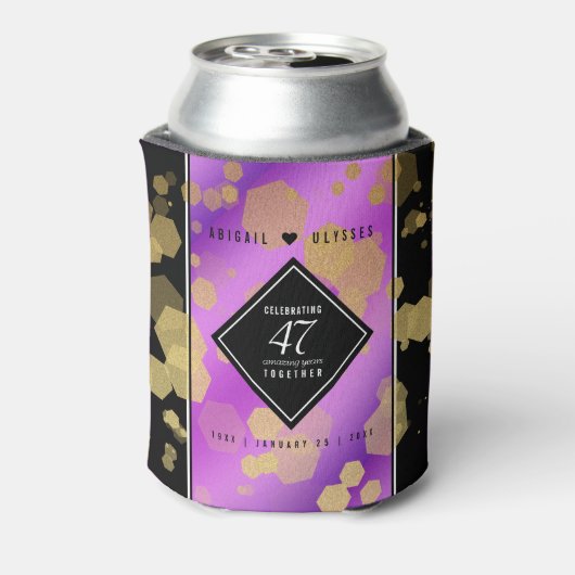 47エレガントアメジスト結婚記念日 缶クーラー (缶裏面)