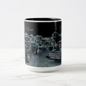 47クラシック自動車 ツートーンマグカップ (中央)