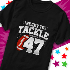 47サッカーパーティー47誕生日 Tシャツ