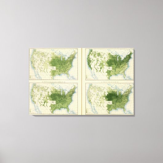 47トウモロコシ1890 キャンバスプリント (正面)