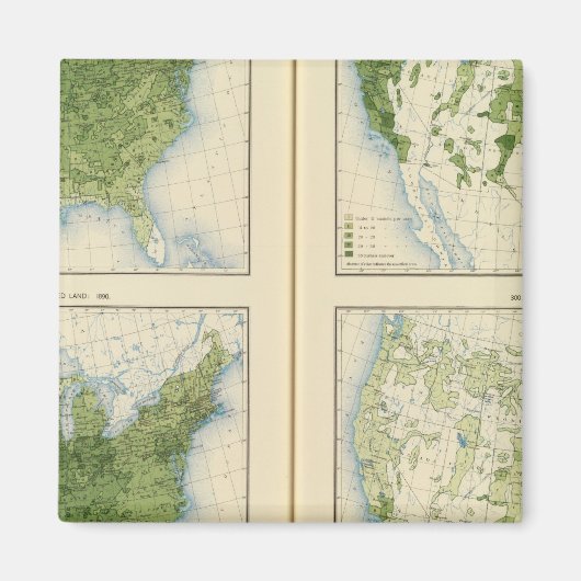 47トウモロコシ1890 マグネット (正面)