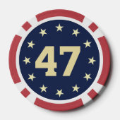 47トランプのポーカーチップ ポーカーチップ (裏面)