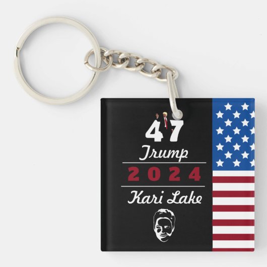 47トランプカリ湖2024 キーホルダー (正面)