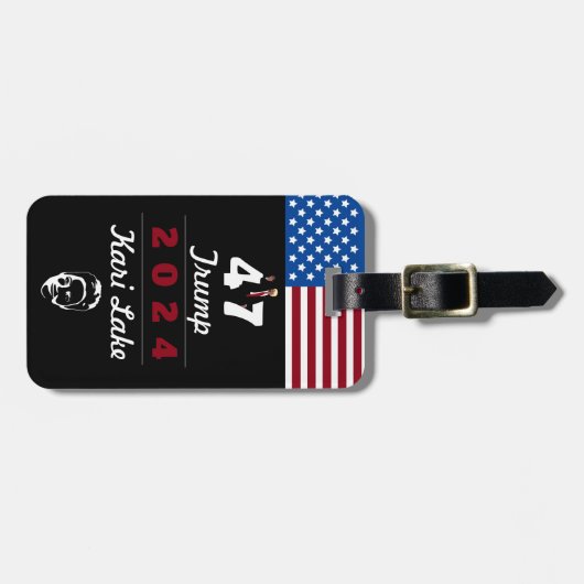 47トランプカリ湖2024 ラゲッジタグ (正面横)
