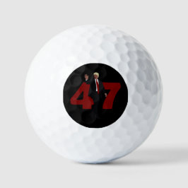 47トランプ2024 ゴルフボール