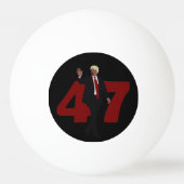 47トランプ2024 卓球ボール (裏面)