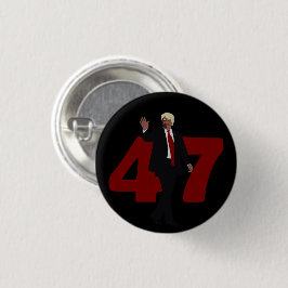 47トランプ2024 缶バッジ