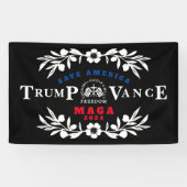 47トランプVance 2024 横断幕 (横)