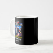 47ドナルド・トランプ大統領就任日2025私 コーヒーマグカップ (正面左)