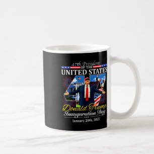 47ドナルド・トランプ大統領就任日2025私 コーヒーマグカップ