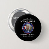 47ドナルド・トランプ大統領就任日2025私 缶バッジ (正面&裏面)