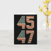 47代社長45 47 カード (黄色い花)