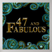 47歳の誕生日 ポスター (正面)