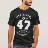 47歳の贈り物 | 47誕生日ギフトアイディア Tシャツ (正面)