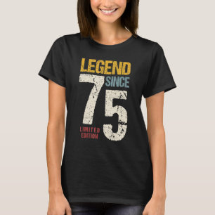 47歳1975年ヴィンテージ47番目の誕生日装飾 Tシャツ