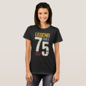 47歳1975年ヴィンテージ47番目の誕生日装飾 Tシャツ (正面フル)