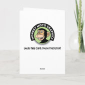 47番目おもしろいの誕生日の挨拶 カード (裏面)