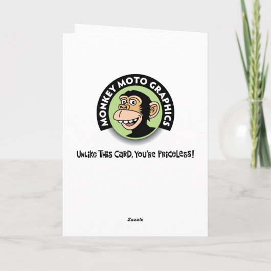 47番目おもしろいの誕生日の挨拶 カード (裏面)