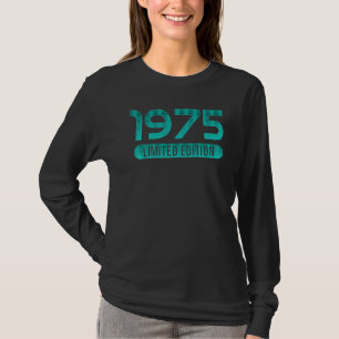 47誕生日レディースメンズ47年1975 2 Tシャツ
