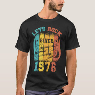47誕生日ヴィンテージ1976レトロ47歳Guit Tシャツ
