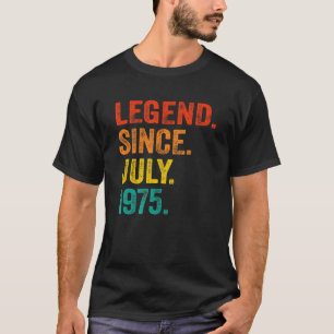 47誕生日伝説1975年7月以来47歳 Tシャツ