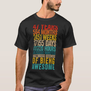 47誕生日旧メートル47歳 Tシャツ