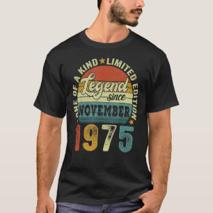 47誕生日47歳の少年の伝説11月から Tシャツ