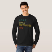 47誕生日47歳ヤギ9月19日以来 Tシャツ (正面フル)
