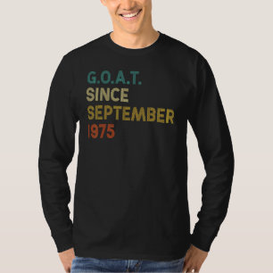 47誕生日47歳ヤギ9月19日以来 Tシャツ