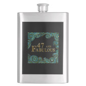 47誕生日 フラスク (正面)