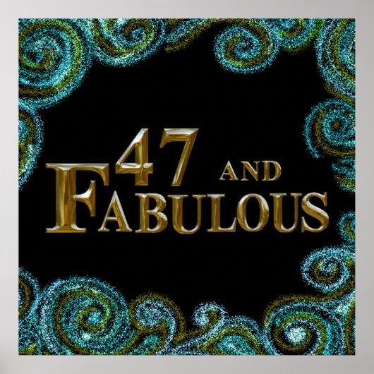 47誕生日 ポスター (正面)