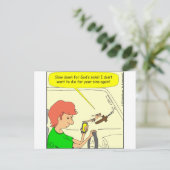 476イエスは漫画をスローダウン ポストカード (スタンド正面)