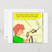 476イエスは漫画をスローダウン ポストカード (正面/裏面)