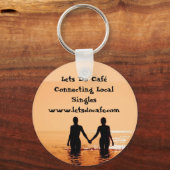 476343_low，ローカルシングルを接続するCafを実行… キーホルダー (正面)