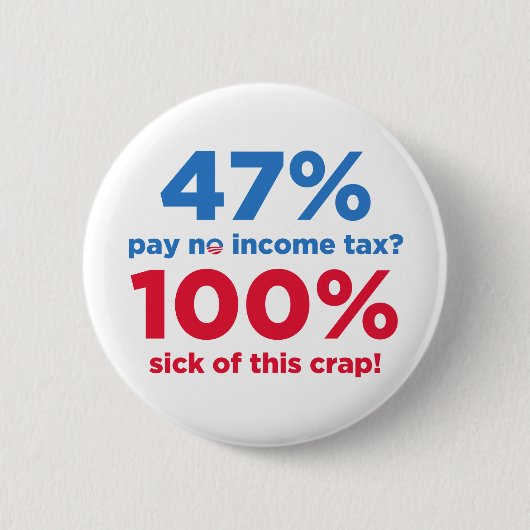 47%の支払税無しか。 缶バッジ (正面)