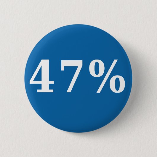 47%ボタン 缶バッジ (正面)