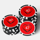 47 ポーカーチップ (積み重ね)