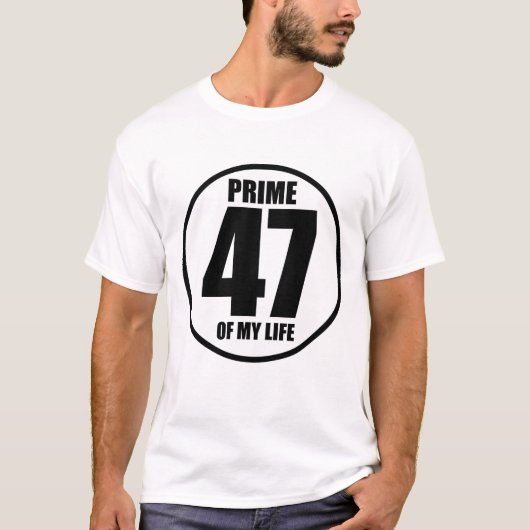 47 -私の生命の全盛 Tシャツ (正面)